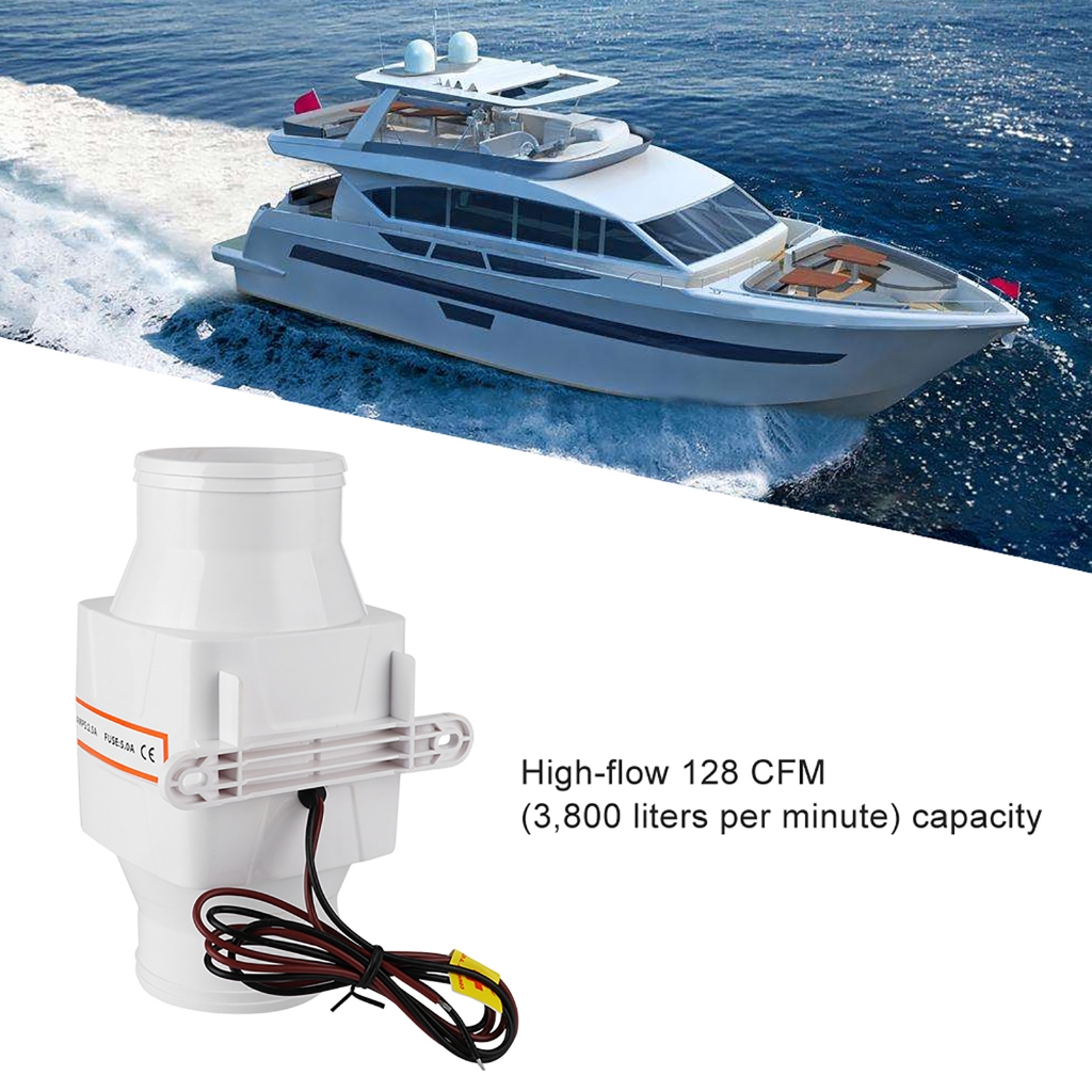 aries306-3inch-inline-marine-bilge-air-blower-ปิดเสียงพัดลมระบายอากาศที่แข็งแกร่งสำหรับเรือยอทช์-rv