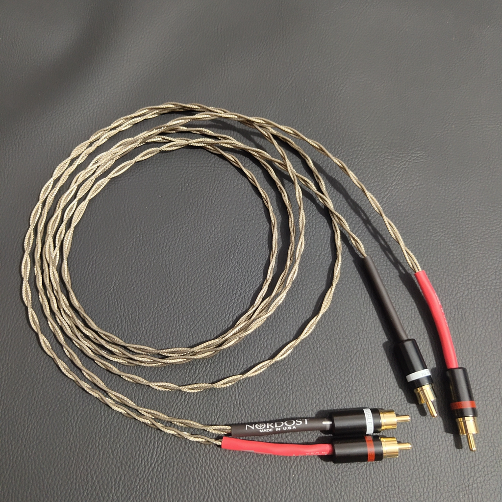 [NORDOST Odin] สายเคเบิลเชื่อมต่อเครื่องขยายเสียง ริบบิ้นเพลง ODIN ชุบเงิน ความบริสุทธิ์สูง