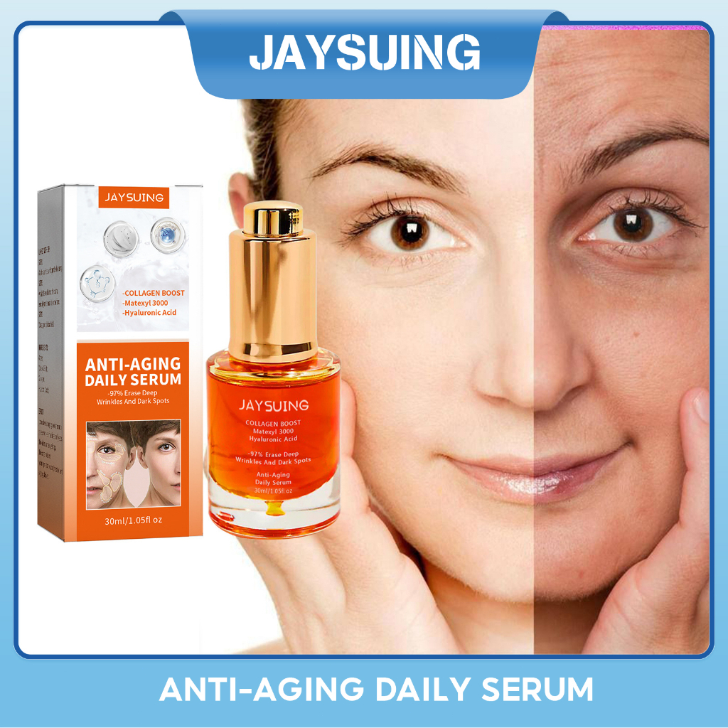 Jaysuing Anti-Aging Serum 30ml Anti-Aging Daily Serum Moisturizing ...