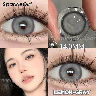 SparkleGirl🧿 LEMON PINK/GRAY/BROWN คอนแทคเลนส์สี สีเทา คอนแทคเลนส์ บิ๊กอาย 1 คู่ = 2 ชิ้น สีธรรมชาติ