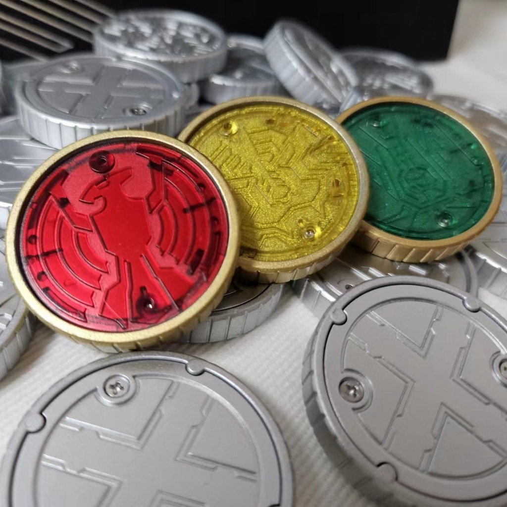 Kamen-rider-ooo Set-Taka-Kujaku-Condor-Coins-Core-Medal -TaJaDol-Combo ...