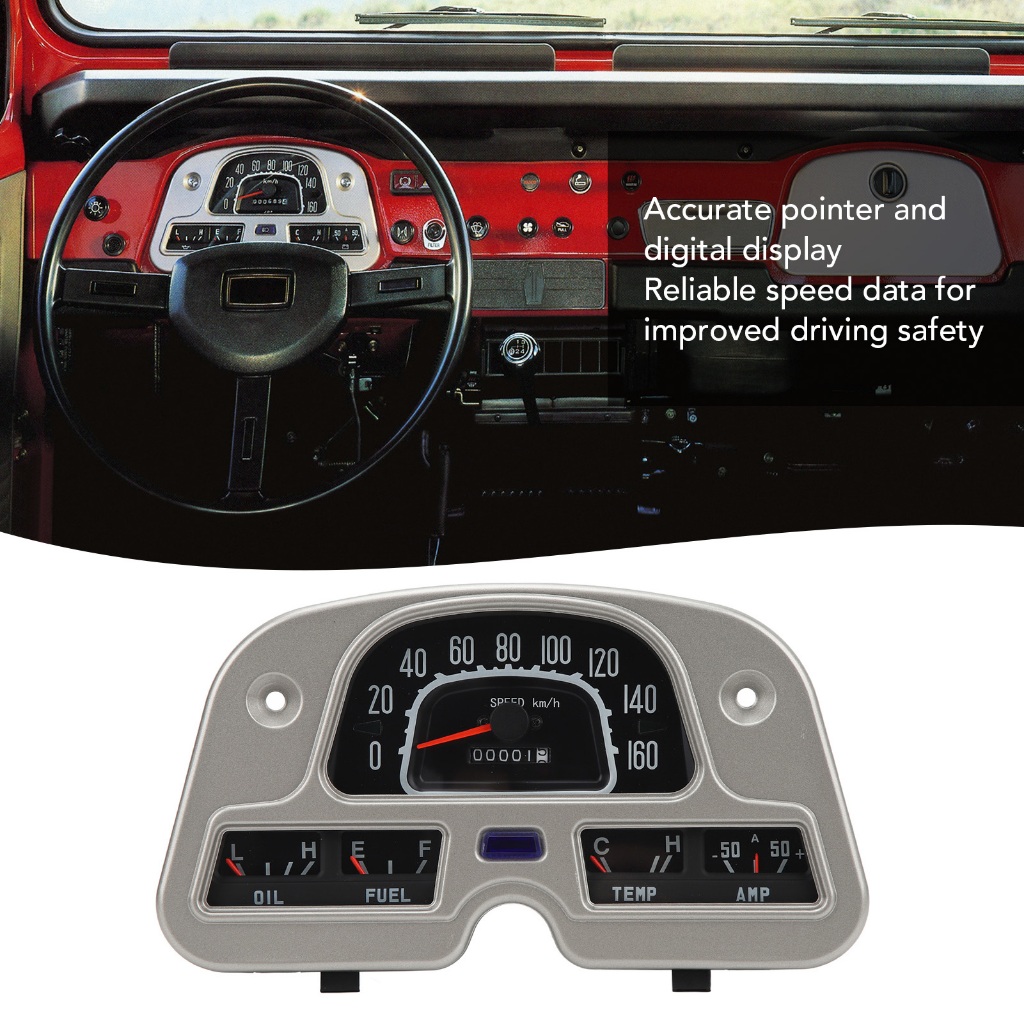 12V Meter Gauge Cluster 83100 60180 Speedometer แผงหน้าปัดสำหรับ Land ...