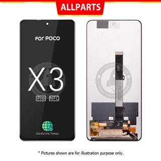 Display​ จอ ทัช สำหรับ XIAOMI POCO X3 X3 Pro X3 NFC LCD  หน้าจอ พร้อมทัชสกรีน