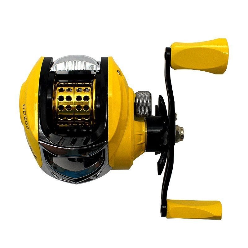 Ultra Smooth 17 + 1 BB Baitcasting Fishing Reel Baitcaster 8kg Max Drag  8.0:1 Gear Ratio Magnet Braking System