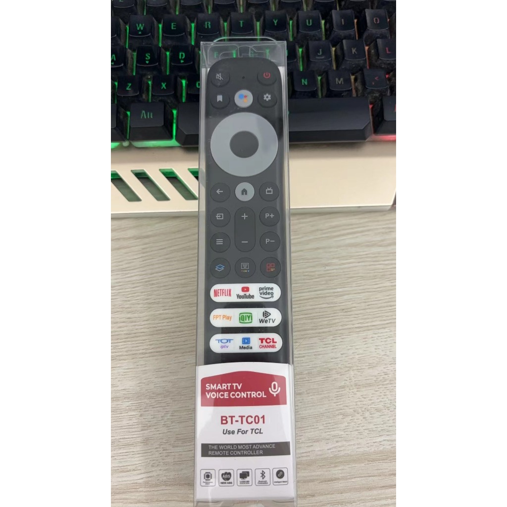 รีโมทคอนโทรลเสียง TCL ใหม่ทั้งหมด Universal RC901v RC902V ใช้ได้กับปุ่ม ...