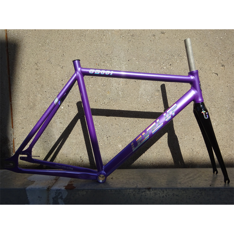 Level UP Frame GB001 ชุดเฟรมจักรยาน อะลูมิเนียม 700c 49 ซม. 52 ซม. 55 ...