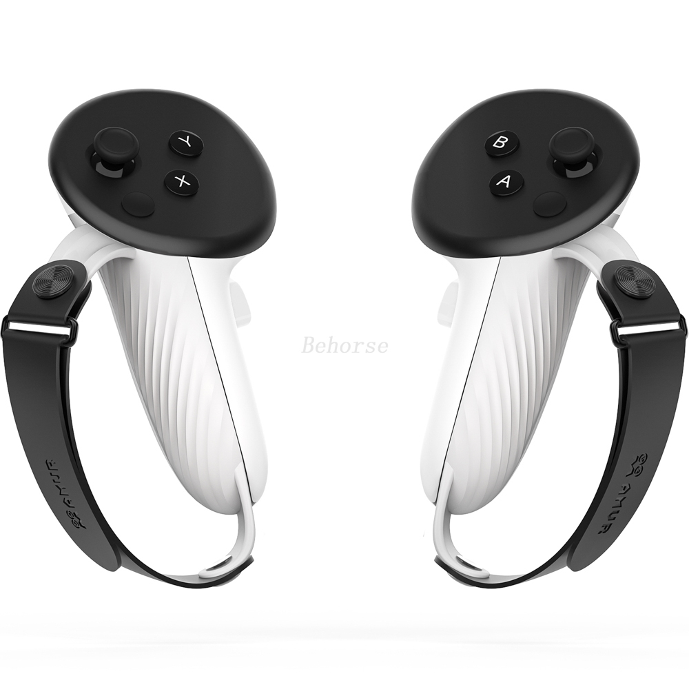 Vr Grip แบตเตอรี่สําหรับ Meta Quest 3/3s VR ซิลิโคนแบบปรับได้กันลื่น ...