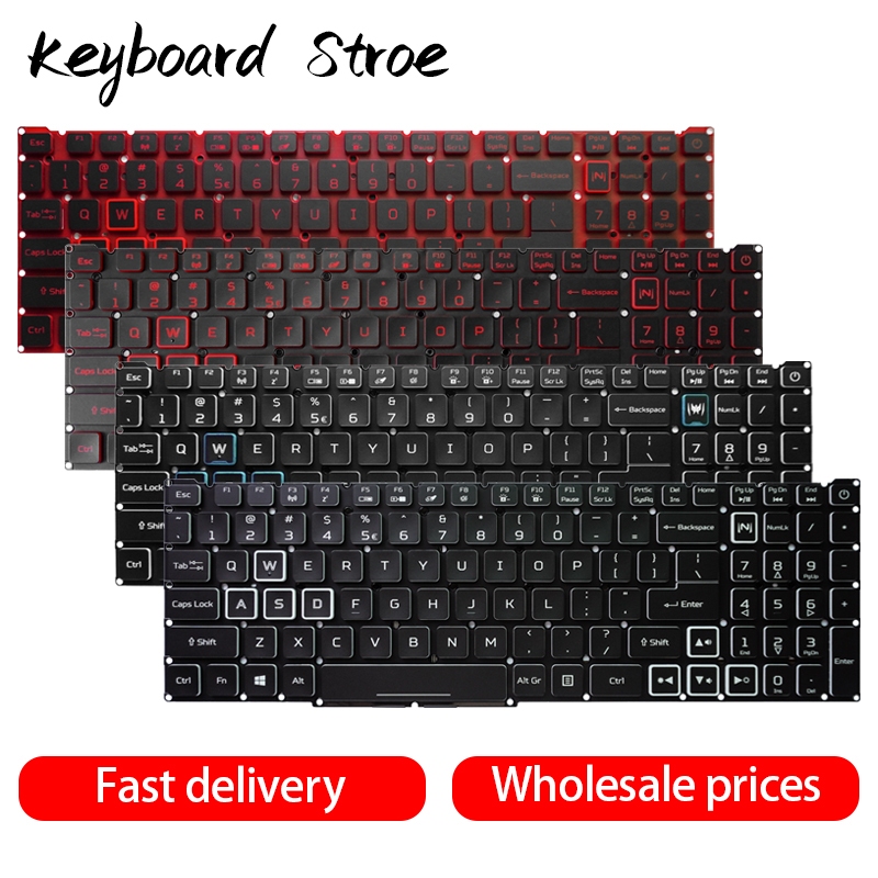 Jual Keyboard Acer Nitro 5 AN515-45 AN515-57 Predator Helios 300 PH315 54 I.64581292
