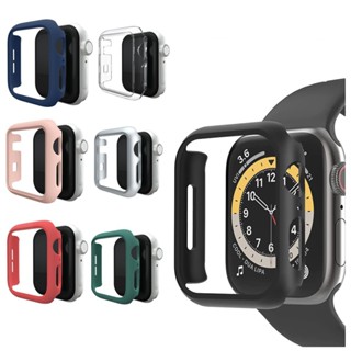 เคส PC แข็ง ผิวด้าน ป้องกัน สําหรับ iWatch Series 8 7 41 มม. 45 มม. 42 มม. 38 มม. iWatch Se 654 40 มม. 44 มม.