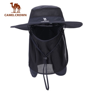 CAMEL CROWN ครีมกันแดดหมวกอาบแดดหมวกยูวี