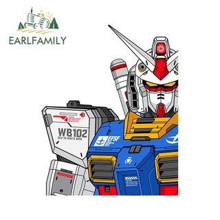 earlfamily-สติกเกอร์กราฟฟิก-gundam-13-ซม-สําหรับติดตกแต่งรถยนต์-ตู้เย็น-รถจักรยานยนต์