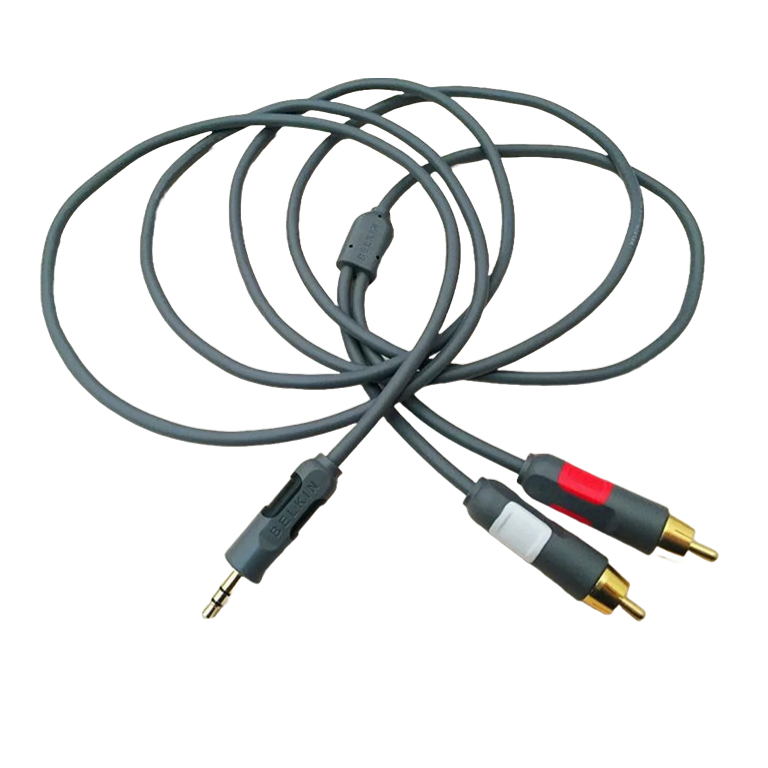 belkin-belkin-3-5-สายสัญญาณเสียง-rca-หัวบัวคู่-สําหรับคอมพิวเตอร์-มือถือ