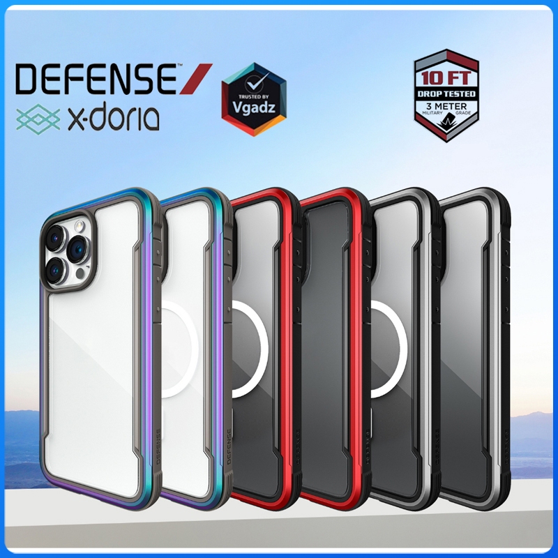 Xdoria Defense Shield สำหรับเคส iPhone 15 Pro Max 15 15 Pro 15 Plus เค