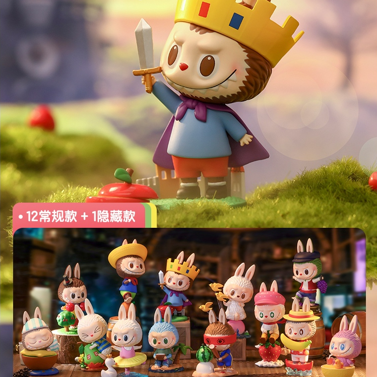POPTOYPOPMART Labu Fruit Series กล่องตาบอดยืนยันรุ่นศิลปะของเล่นของขวัญ ...