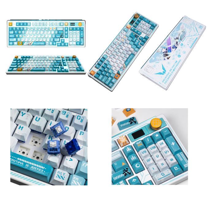 Valkyrie VK-99 VK-87 VK-79 คีย์บอร์ดแบบกลไก โหมดบลูทูธไร้สาย USB ...
