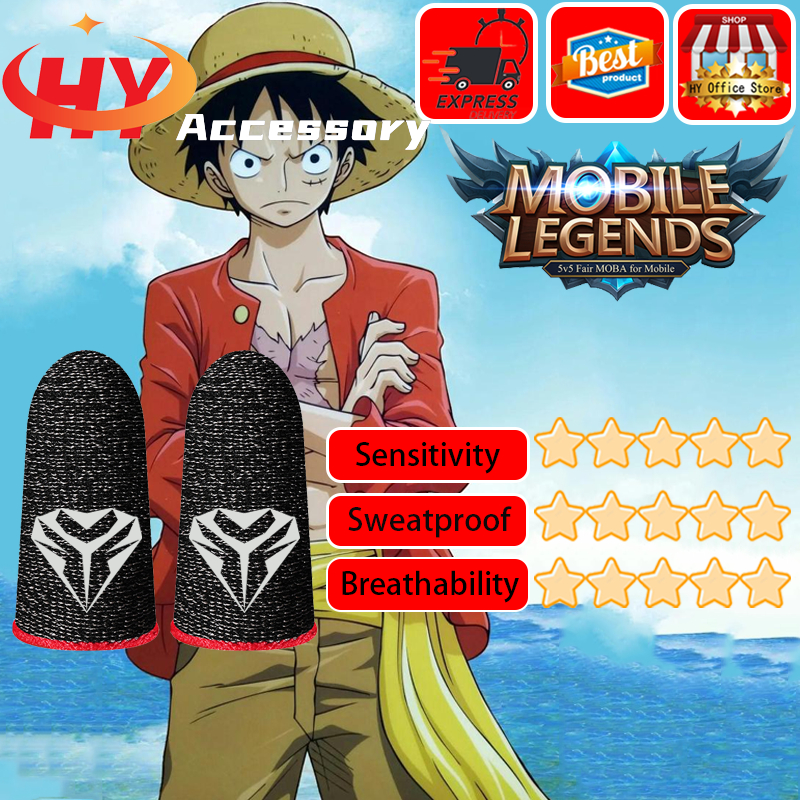 Hy.ถุงมือเล่นเกม COD กันเหงื่อ กันนิ้วหัวแม่มือ สําหรับเล่นเกม Mobile ...
