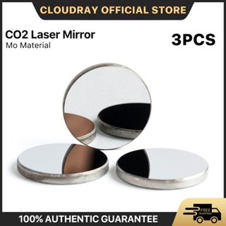 3PCS Mo Mirror เลนส์สะท้อนแสง Dia 15-38.1mm หนา 3mm สําหรับเครื่องแกะสลักเลเซอร์ CO2