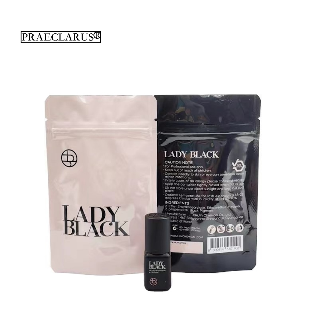 lady-black-5ml-10ml-glue-cกาวติดขนตาปลอม-แบบแห้งเร็ว-ติดทนนาน-สีดํา-สไตล์เกาหลี-นําเข้าจากเกาหลี-ของแท้