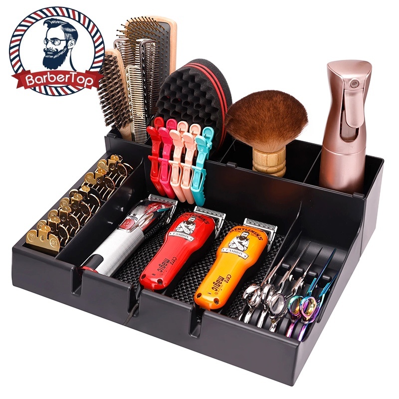 จุด #Salon Hairdressing กรรไกรไฟฟ ้ า Clipper Display Rack เครื ่ องโกน ...