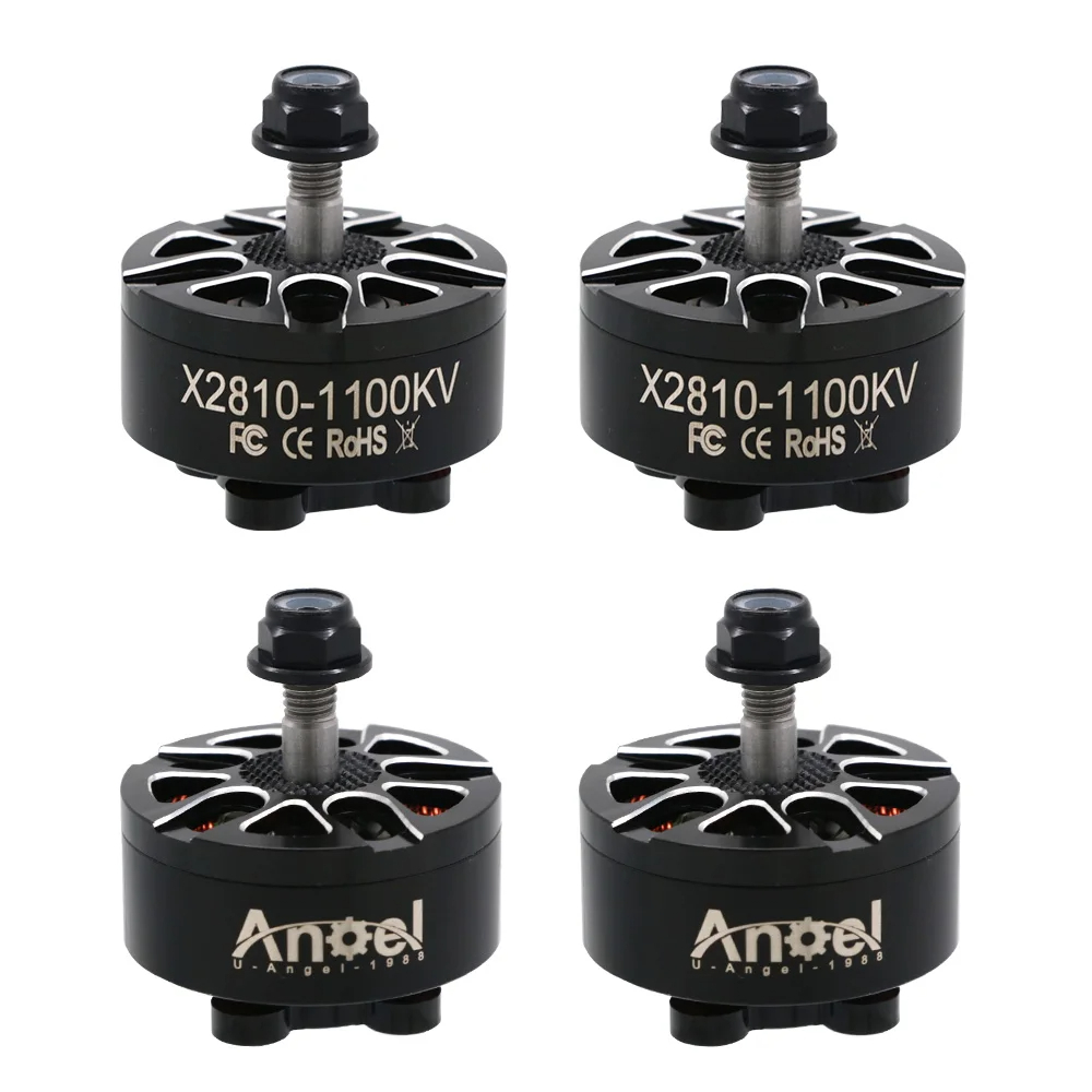 มอเตอร์ไร้แปรงถ่าน UAngel X2810 2810 900KV 1100KV 1500KV 4-6S สําหรับ ...