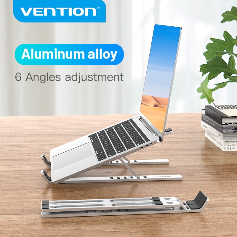 Vention Laptop Stand Cooling Adjustable Portable Laptop Holder Ergonomic Foldable Portable