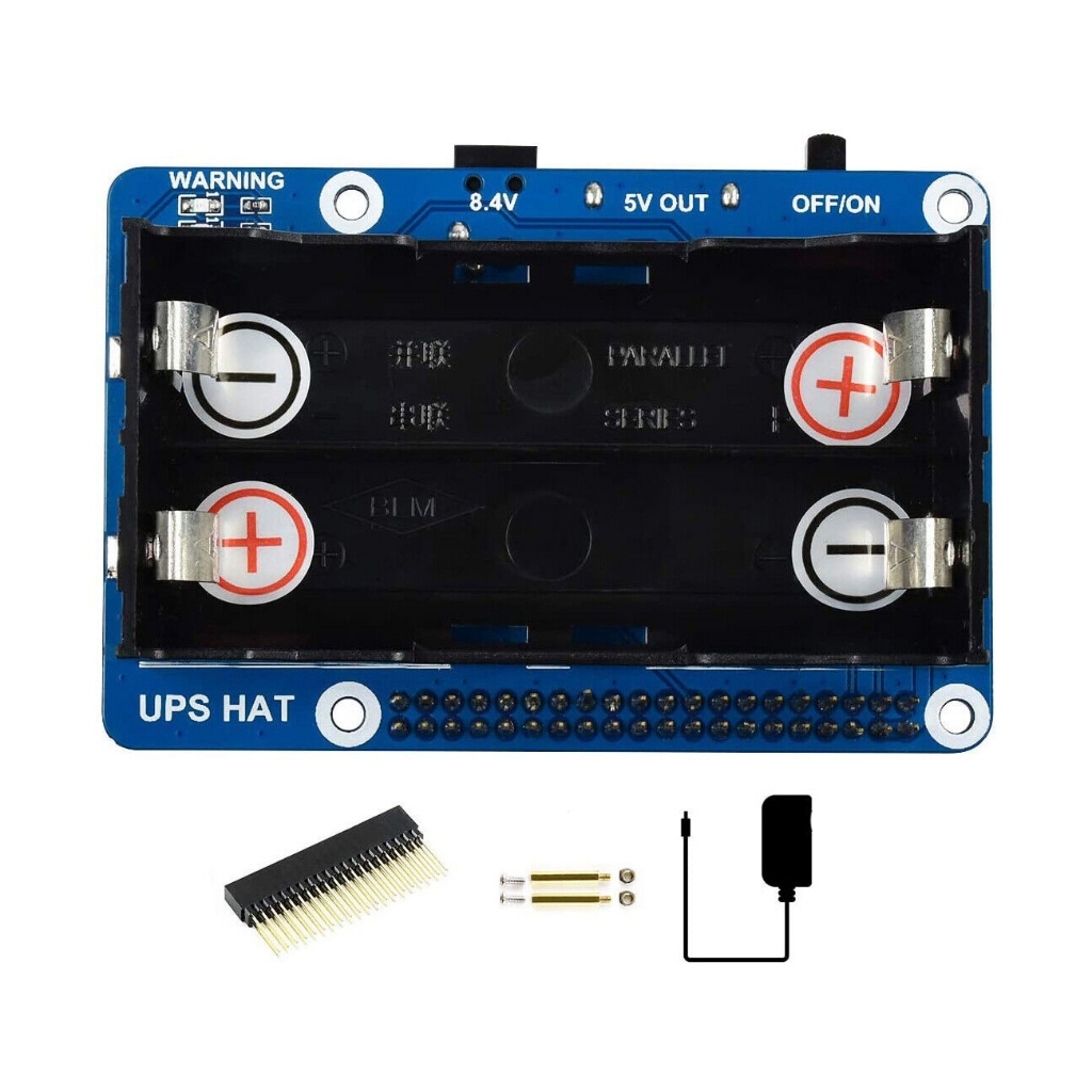 5V UPS Uninterruptible Power Supply พาวเวอร์ซัพพลาย Expansion Board HAT