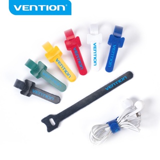 Vention ที่รัดเก็บสาย USB สายเมาส์ ป้องกันสายไฟ หลายสีสัน 6 ชิ้น KAC