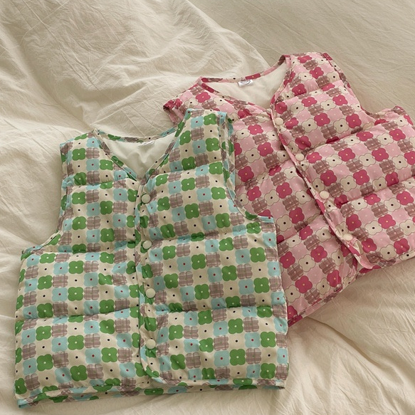 เสื้อกั๊กเด็ก-ผ้าฝ้ายพิมพ์ลายใหม่-เสื้อกั๊กหนาสำหรับฤดูใบไม้ร่วงและฤดูหนาว-sj4546