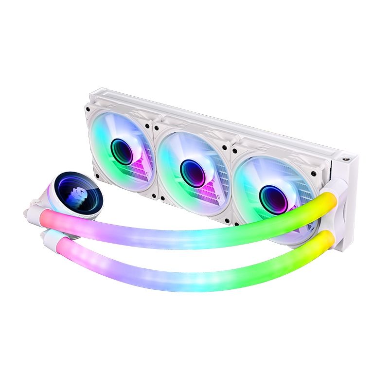Coolman 360 W ARGB WHITE LIQUID COOLING COOLMAN CS360 CS 360 ARGB ...