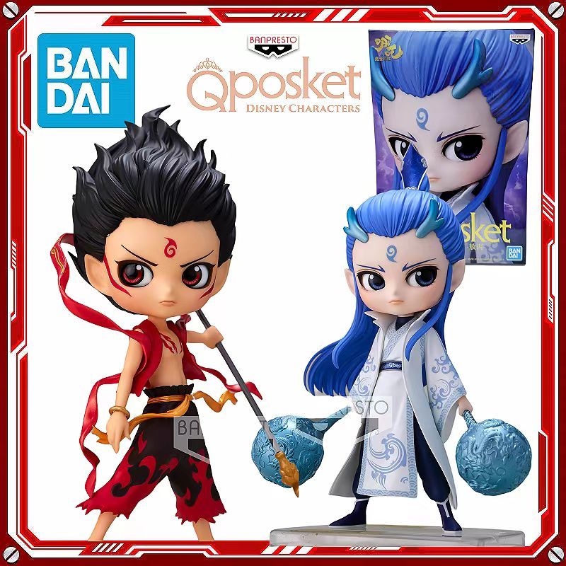 ตุ๊กตาฟิกเกอร์ Bandai Qposket Nezha Ao Bing Fengshen Romance ของเล่น ...