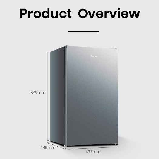 Hisense ตู้เย็น 1 ประตู 3.4 Q/96 ลิตร รุ่น ER92B Refrigerator | Shopee ...