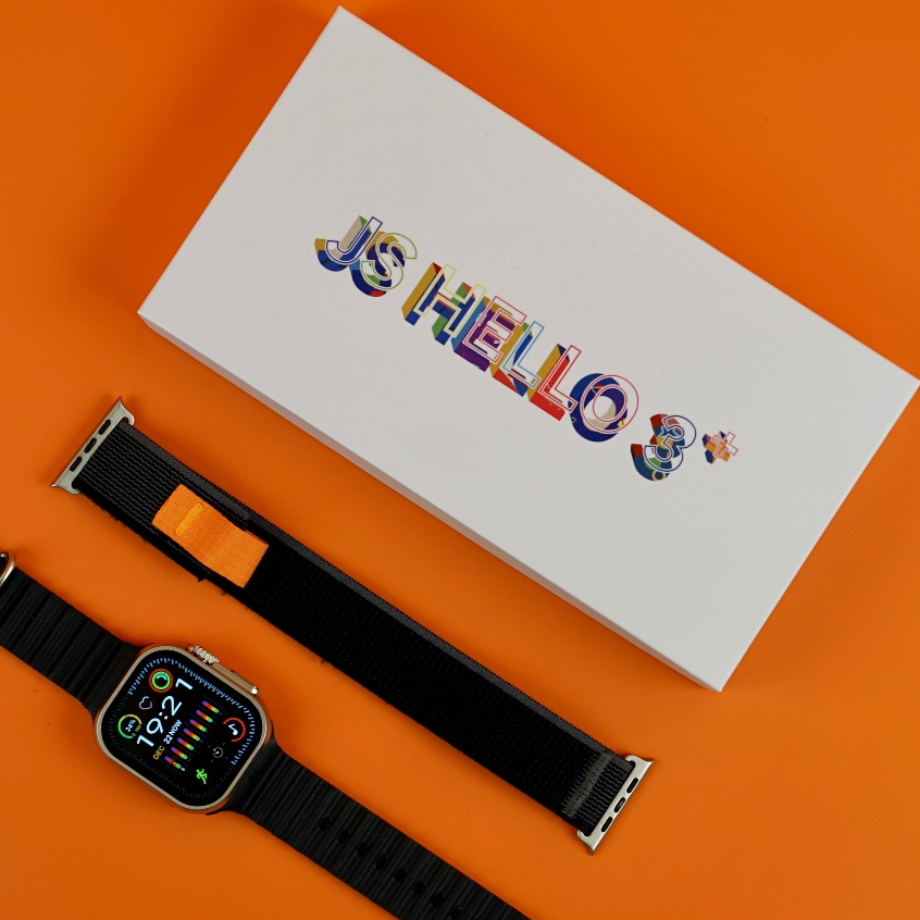 Amoled JS Hello 3+ ChatGPT 4GB ROMSmart Watch 49 มม. ชาร์จไร้สาย บลูทูธ ...