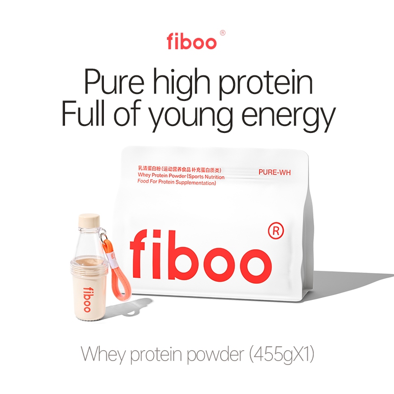 Fiboo เวย์โปรตีนผง ยิมไกเนอร์ (1lbs) | Shopee Thailand