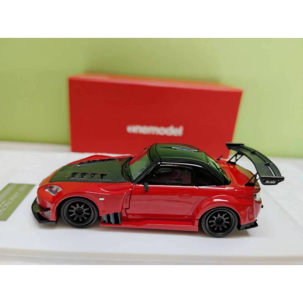 โมเดลรถยนต์จําลอง Onemodel 1: 64 Honda S2000 JS RACING Track Version ...