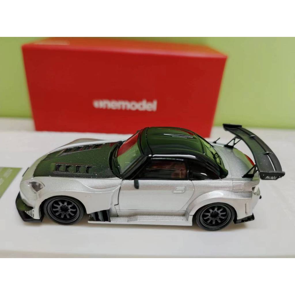 โมเดลรถยนต์จําลอง Onemodel 1: 64 Honda S2000 JS RACING Track Version ...