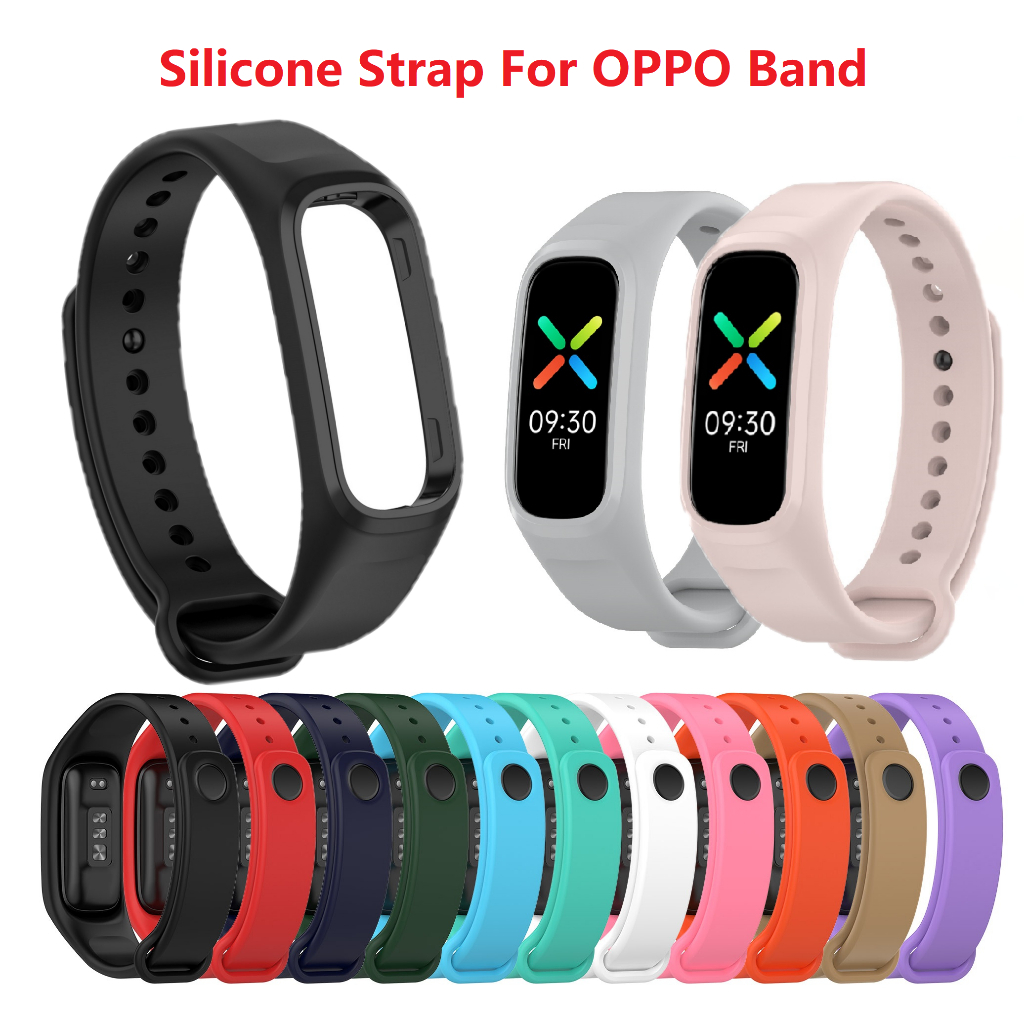 ราคาและรีวิวOPPO Band สายรัดซิลิโคนสำหรับ OPPO Band 1 eva สายกีฬากันน้ำแฟชั่น wristband