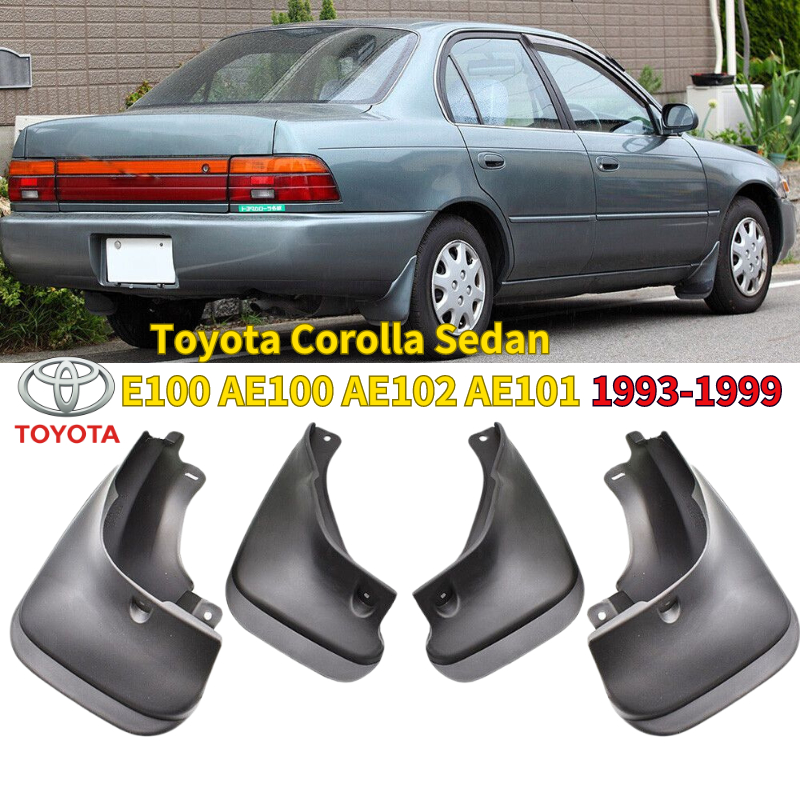 Mud Flaps Splash Guards Mudguard สําหรับ Toyota Corolla Sedan E100 ...