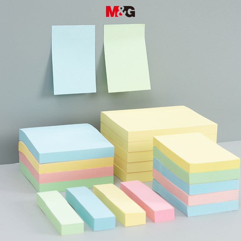M&g sticky notes 100 แผ่น 4 สี 76*76 มม.76*51 มม.76*19 มม. sticky notes ...