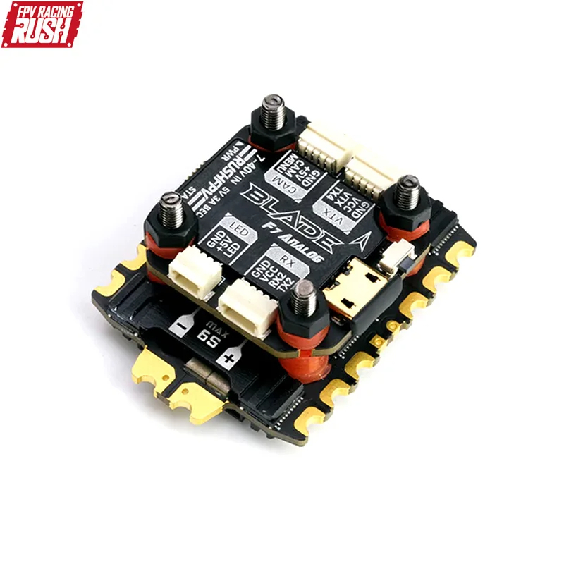 Rushfpv RUSH BLADE F722 BLHeli 32 4in1 60A ESC Stack 20x20