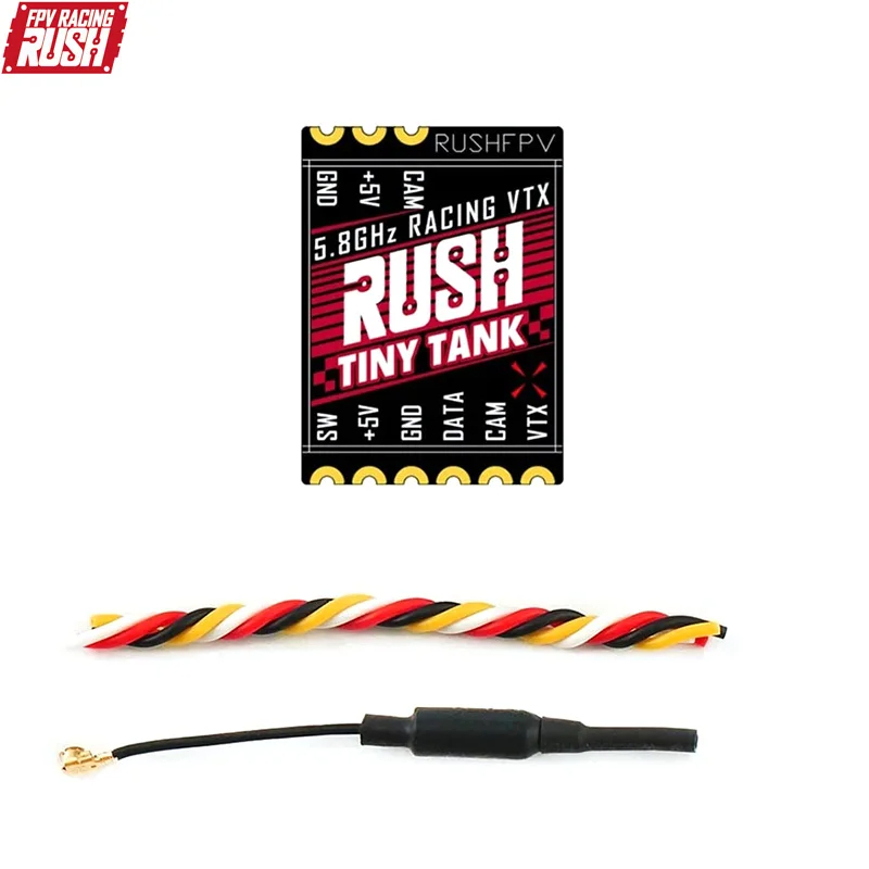 Rush TINY TANK Nano VTX 48CH 350mW 5V FPV LED FPV Racing Toothpick Whoop