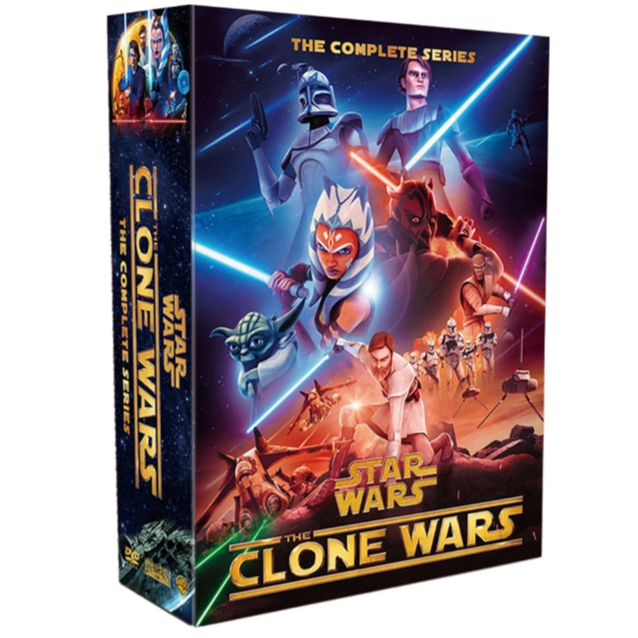 Star Wars: The Clone Wars: The Complete Series, Seasons 1-7 DVD 25 Discs