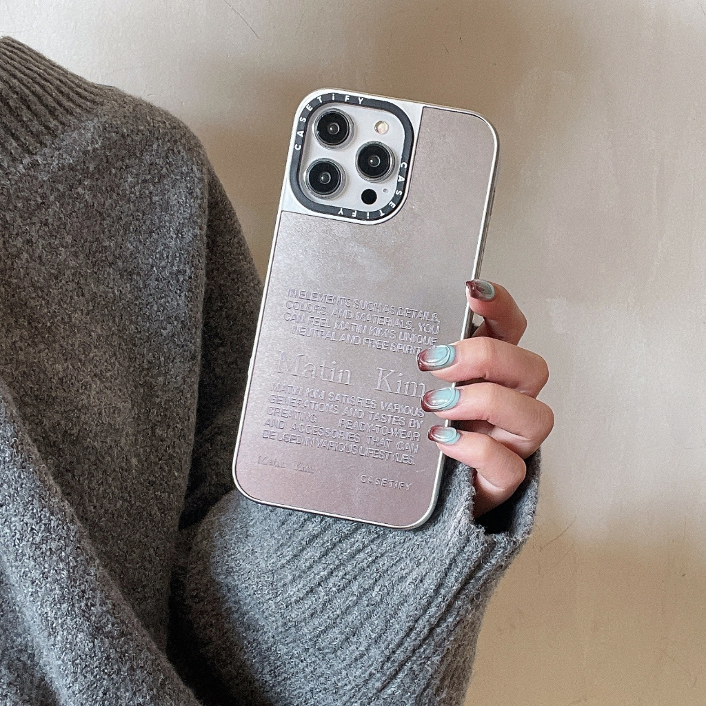 iPhoneアクセサリー matin kim signature case 16promax Matin Kim – CASETiFY