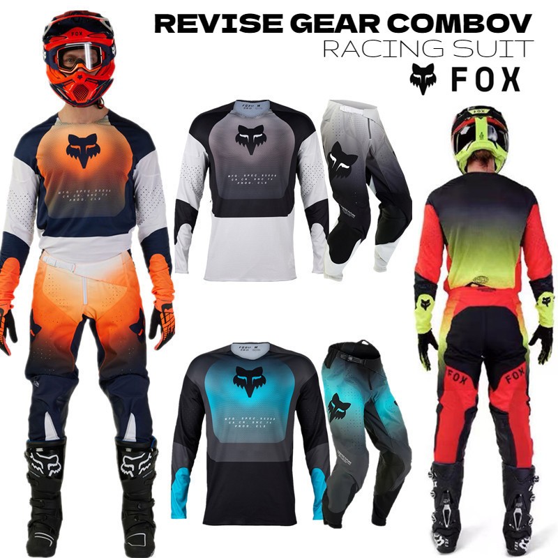 Fox 2024 360 REVISE NAVY ORANGE GEAR Set MX Off Road Clothing Dirt   Cn 11134207 7r98o Lpeqryw4pgif07