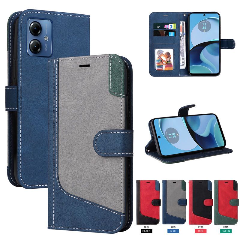 Coque Pour Motorola Moto E13 Noir Verre Trempé Etui Housse
