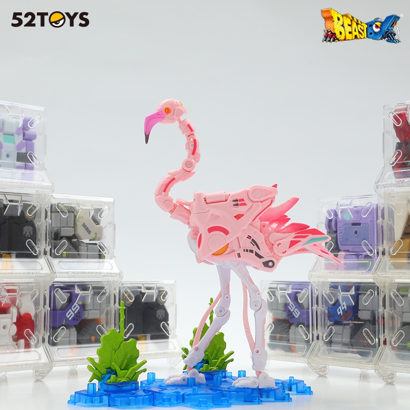 52TOYS Beastbox RICOCHET - Giocattolo di deformazione a forma di canguro, action figure da collezione, giocattolo per bambini, per feste di compleanno, dai 15 anni in su