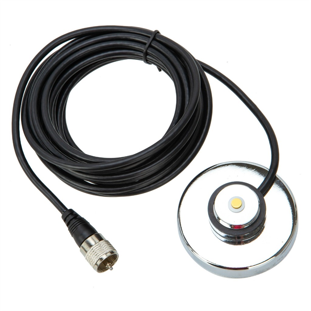 Nmo เสาอากาศ พร้อม NB70 7 ซม. NMO ฐานแม่เหล็ก พร้อมตัวเชื่อมต่อโคแอ ...