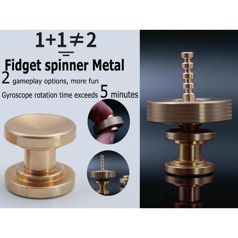 Fidget EDC Toy Finger Metal figet spinner Bearing Turn สําหรับ 5 นาที ...
