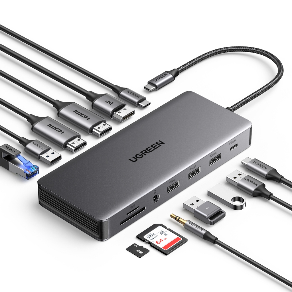 Ugreen Revodok Pro 313 13 in 1 แท่นวาง USB C | Shopee Thailand Ugreen Revodok Pro 313 13 in 1 แท่นวาง USB C | Shopee Thailand