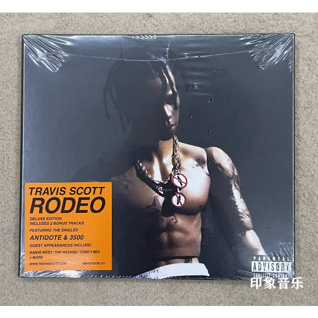 แผ่น CD อัลบั้ม Rap God Travis Scott Rodeo สไตล์ฮิปฮอป | Shopee Thailand