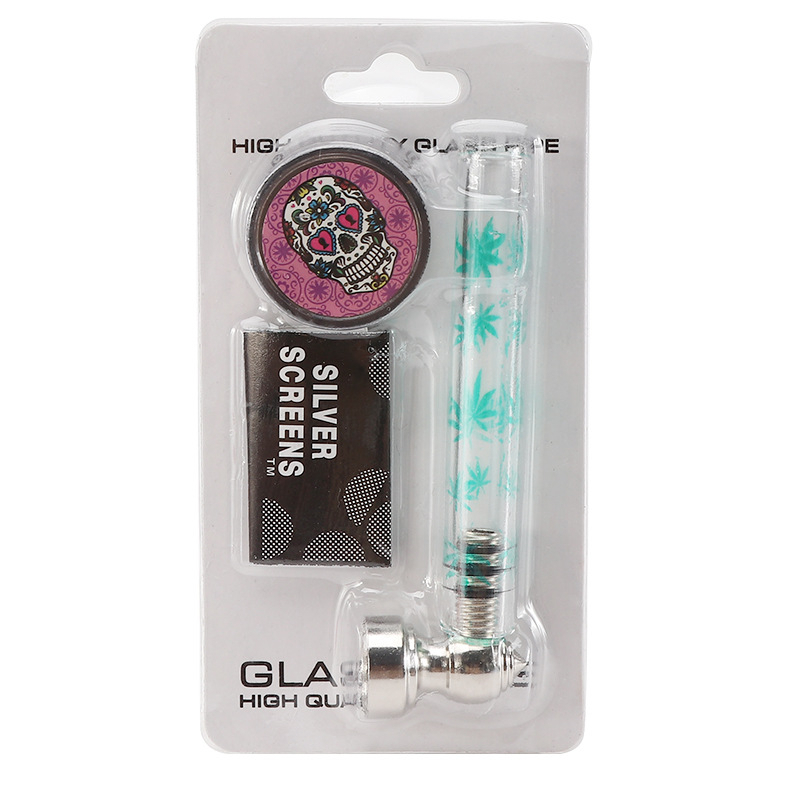 (ขายส่ง!!)3 ใน 1 Mini Pipe Sets อุปกรณ์สายเขียว คละสีส่ง บ้อง ขนาดพกพา ...